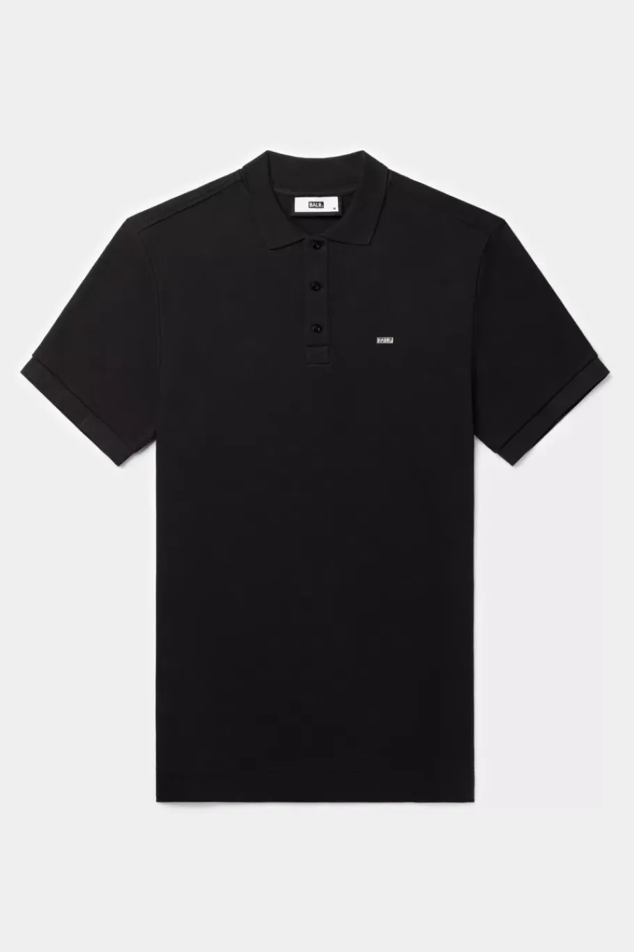 Polos^BALR. Olaf Straight Metal Brand Polo Jet Black