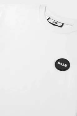 T-Shirts^BALR. Olaf Straight Round Rubber Badge T-Shirt Bright White