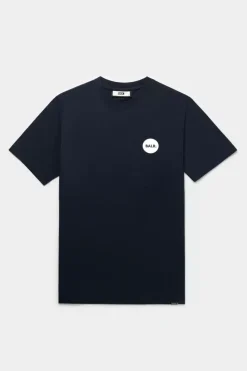 T-Shirts^BALR. Olaf Straight Round Rubber Badge T-Shirt Navy Blazer