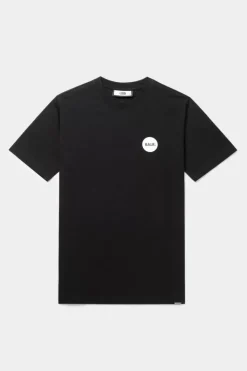 T-Shirts^BALR. Olaf Straight Round Rubber Badge T-Shirt Jet Black