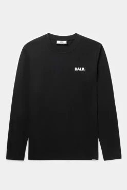 T-Shirts^BALR. Olaf Straight Small Logo Longsleeve Jet Black