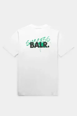 T-Shirts^BALR. Olaf Straight Success T-Shirt Bright White/Jet Black