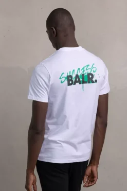 T-Shirts^BALR. Olaf Straight Success T-Shirt Bright White/Jet Black