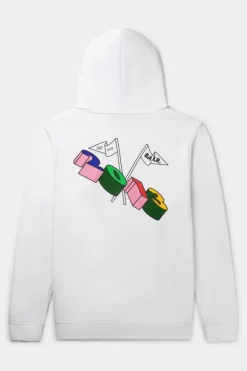 Hoodies^BALR. Olaf Straight Tc 2013 Hoodie Bright White