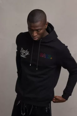 Hoodies^BALR. Olaf Straight Tc 2013 Hoodie Jet Black
