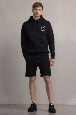 Hoodies^BALR. Olaf Straight Trophy Hoodie Jet Black