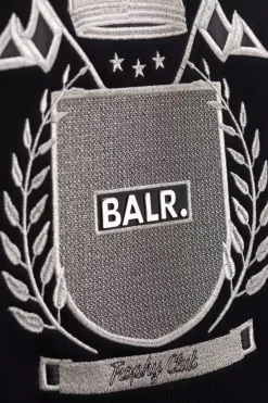 Hoodies^BALR. Olaf Straight Trophy Hoodie Jet Black