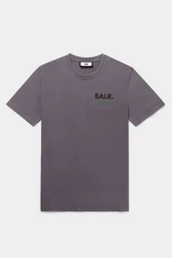 T-Shirts^BALR. Olaf Straight Washed Trophy Club T-Shirt Asphalt Washed