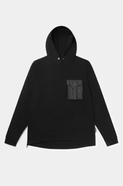 Hoodies^BALR. Q-Cargo Series Straight Classic Hoodie Jet Black