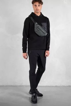 Hoodies^BALR. Q-Cargo Series Straight Classic Hoodie Jet Black