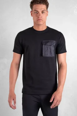 T-Shirts^BALR. Q-Cargo Series Straight T-Shirt Jet Black