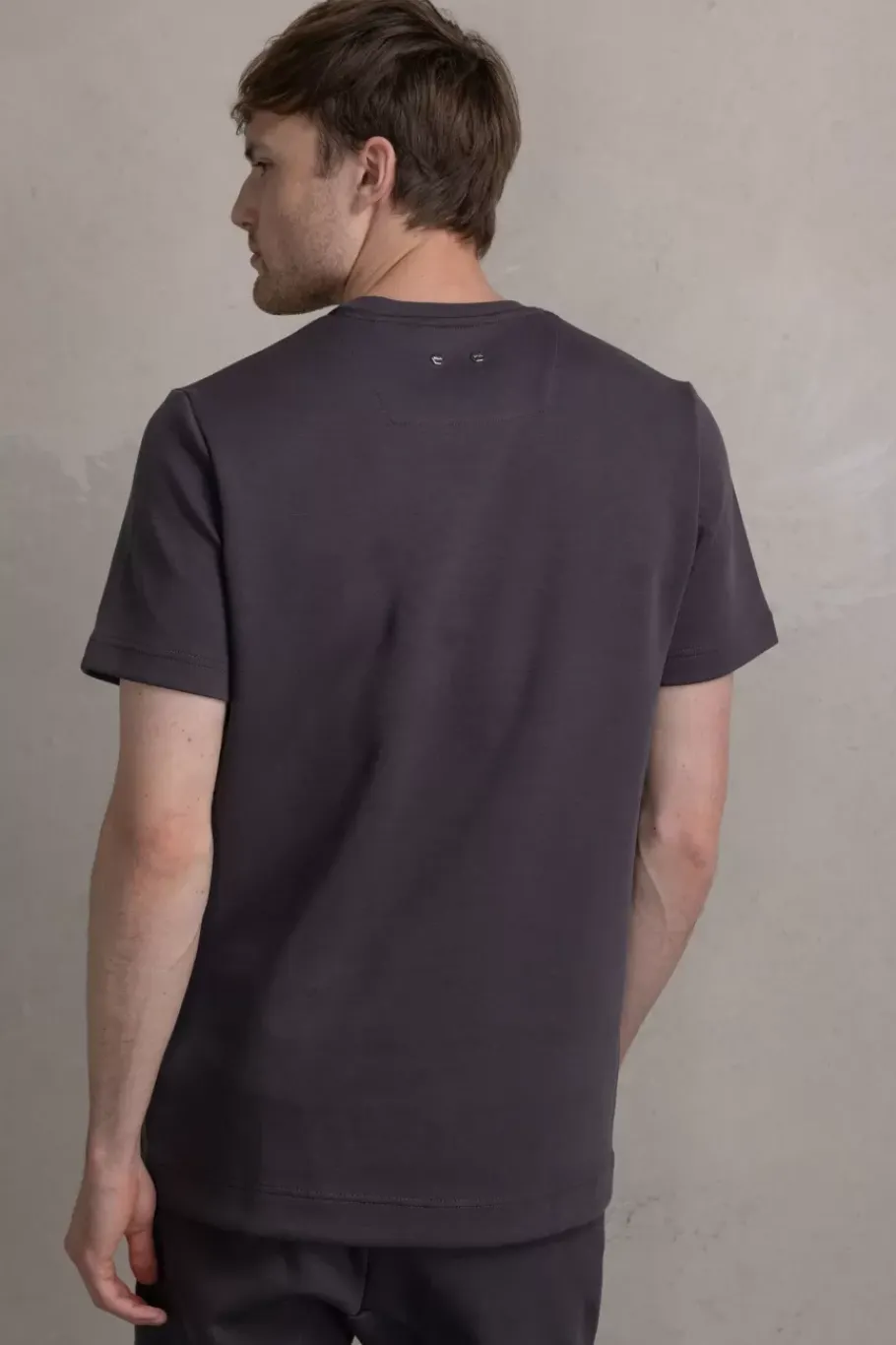 T-Shirts^BALR. Q-Series Straight T-Shirt Asphalt