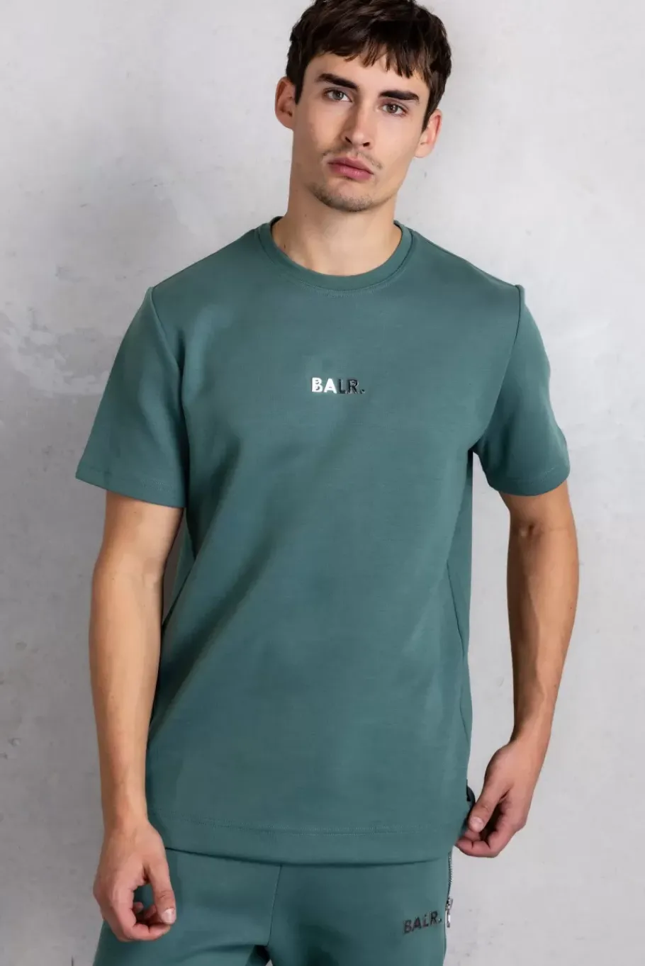 T-Shirts^BALR. Q-Series Straight T-Shirt Dark Forest
