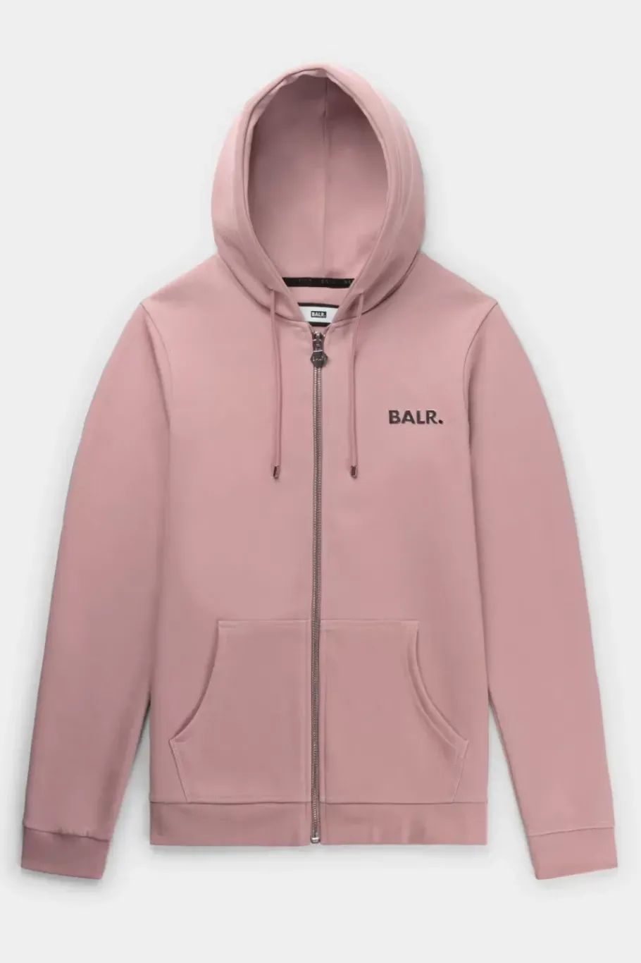 Sweatshirts^BALR. Q-Series Straight Zip Thru Hoodie Renewed Foxglove