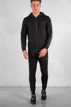 Sweatpants^BALR. Q-Tape Slim Classic Sweatpants Jet Black