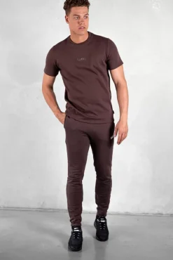 Sweatpants^BALR. Regular Metal Brand Jogger Java