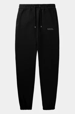 Sweatpants^BALR. Regular Metal Brand Jogger Jet Black