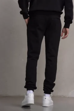 Sweatpants^BALR. Regular Metal Brand Jogger Jet Black