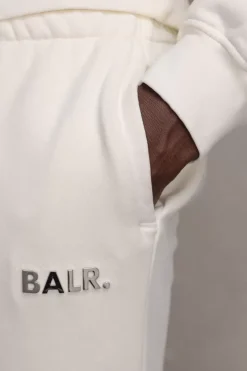 Sweatpants^BALR. Regular Metal Brand Jogger Egret