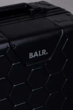 Bags & Travel^BALR. Romeo Embossed Hexagon Suitcase Jet Black