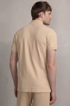 Polos^BALR. Sebastian Metal Brand Slim Polo Irish Cream