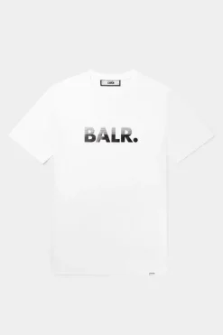 T-Shirts^BALR. Sebastian Slim H2S Half Track T-Shirt Bright White