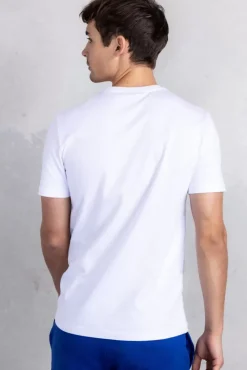 T-Shirts^BALR. Sebastian Slim H2S Half Track T-Shirt Bright White