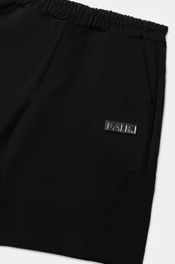 Shorts^BALR. Tony Regular Panel Sweat Shorts Jet Black