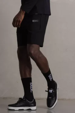 Shorts^BALR. Tony Regular Panel Sweat Shorts Jet Black