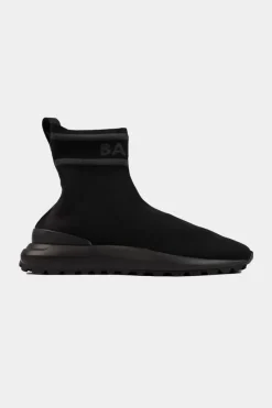 Sneakers^BALR. X6 Logo Sock Sneaker Jet Black