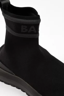 Sneakers^BALR. X6 Logo Sock Sneaker Jet Black