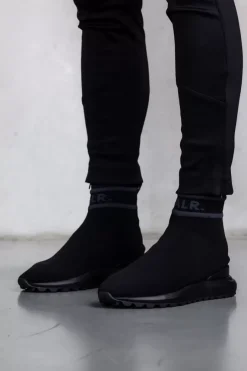 Sneakers^BALR. X6 Logo Sock Sneaker Jet Black